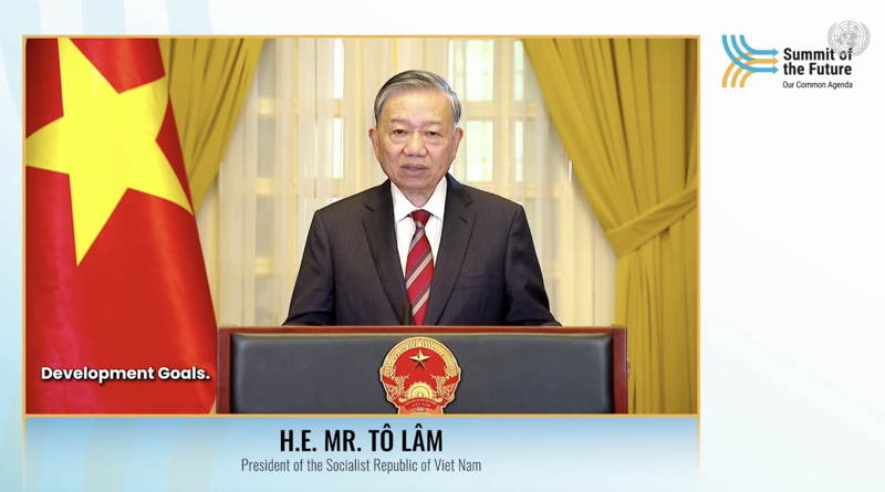Vietnam pledges contribution to a brighter future: top leader