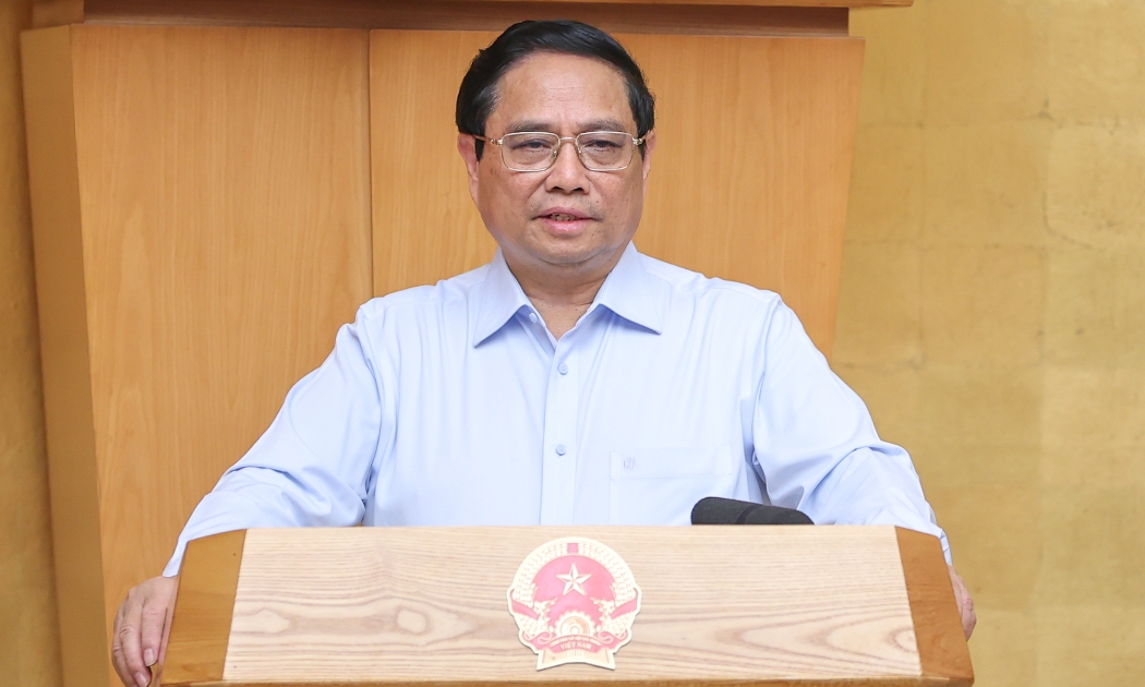 Thủ tướng Chính phủ Phạm Minh Chính chủ trì Phiên họp - Ảnh: VGP