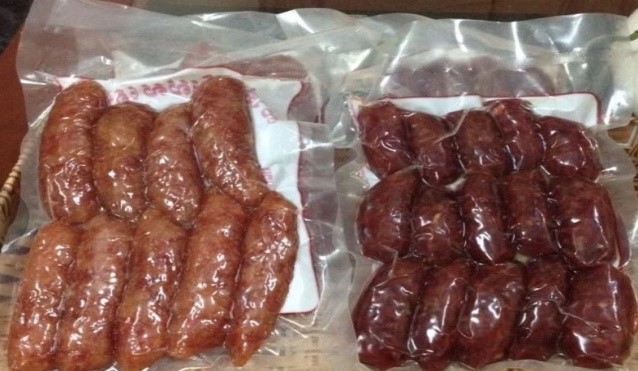 Nhiều loại thực phẩm tự chế biến được hút chân không để bảo quản trong quá trình vận chuyển. Ảnh minh họa.