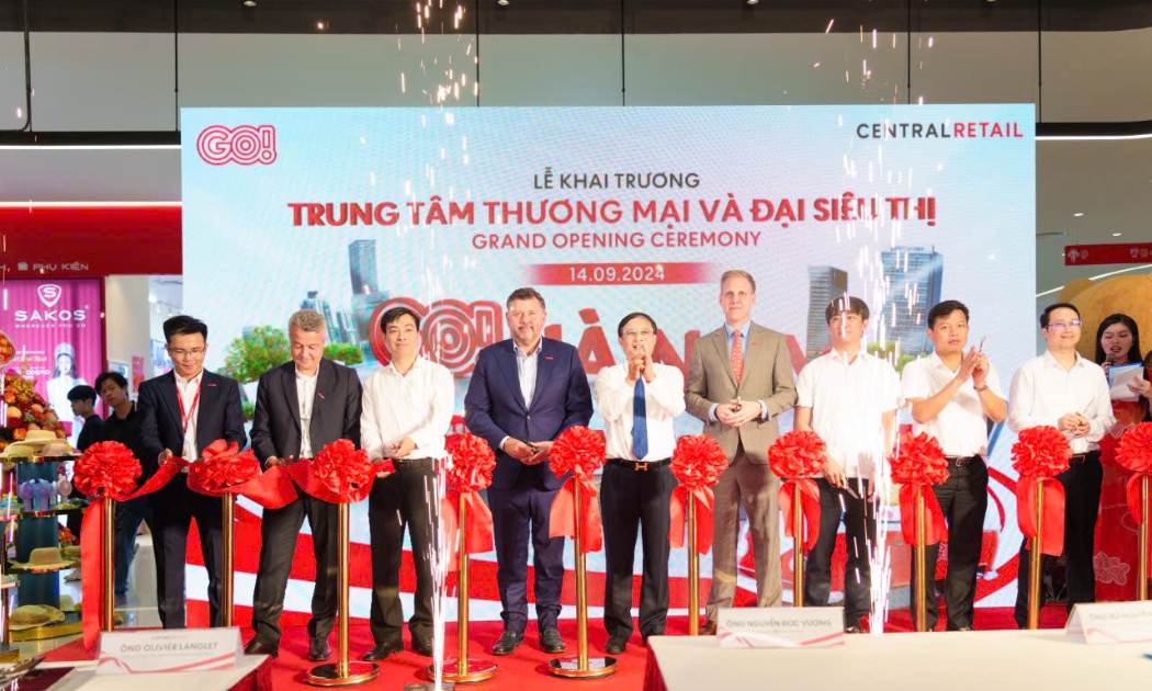 Trung tâm thương mại dịch vụ GO! Hà Nam (Ảnh: Central Retail Việt Nam)