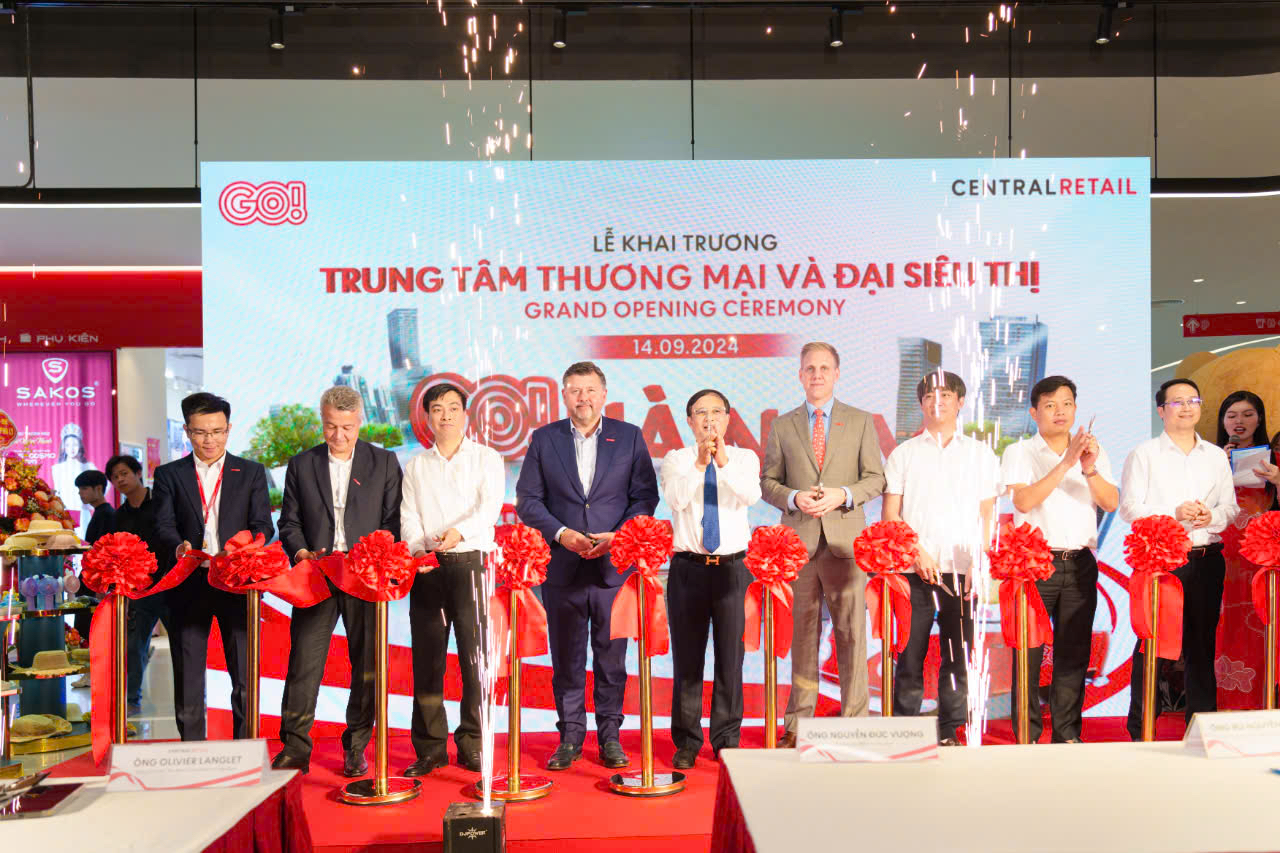 Trung tâm thương mại dịch vụ GO! Hà Nam (Ảnh: Central Retail Việt Nam)