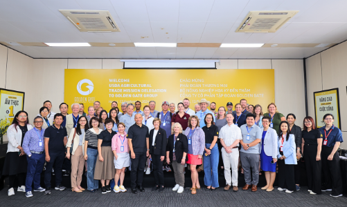 Phái đoàn Thương mại Bộ Nông nghiệp Hoa Kỳ đến thăm Trụ sở Tập đoàn Golden Gate