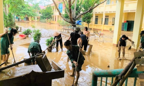 Các tổ chức quốc tế cam kết sẽ hỗ trợ hơn 4 triệu USD cho giáo dục Việt Nam sau bão Yagi