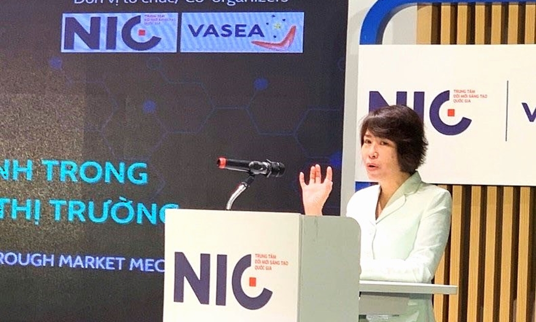 Thứ trưởng Bộ Kế hoạch và Đầu tư Nguyễn Thị Bích Ngọc: Nông nghiệp hiện đóng góp khoảng 12% GDP của Việt Nam, cung cấp sinh kế cho khoảng 30% lực lượng lao động.