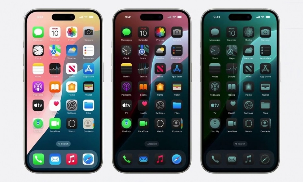 Người dùng có thể tự do hiệu chỉnh Màn hình chính (Home screen) các biểu tượng và widget trên iOS 18 - Ảnh minh họa.
