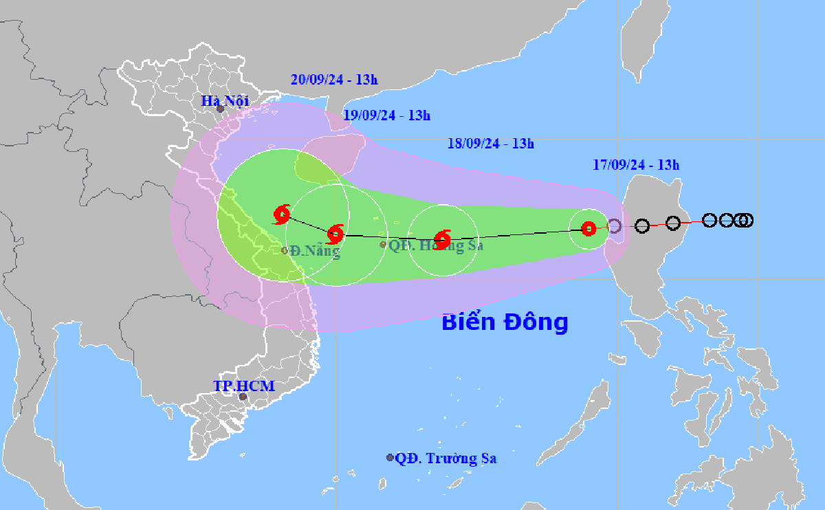 Miền Trung triển khai ứng phó với áp thấp nhiệt đới