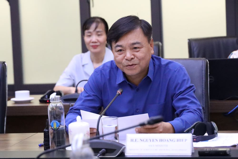 Thứ trưởng Nguyễn Ho&agrave;ng Hiệp: 