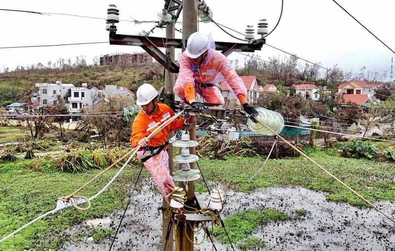 Power supply resumed for 99% of typhoon-affected customers