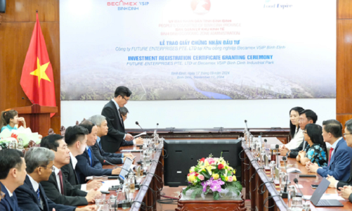 Bình Định đón dự án FDI hơn 80 triệu USD từ Singapore 