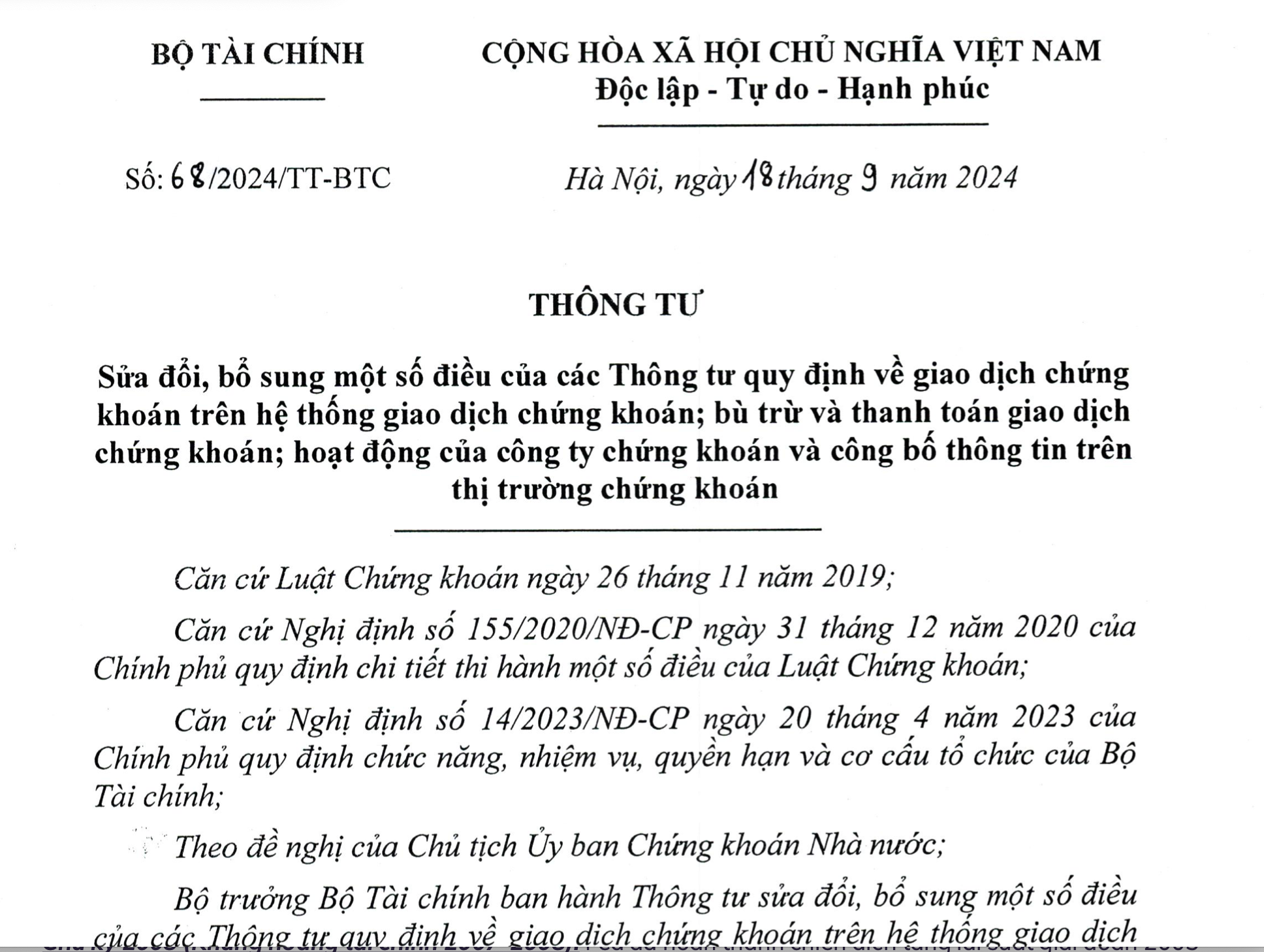 Chính thức cho phép nhà đầu tư tổ chức nước ngoài không cần ký quỹ 100% khi giao dịch mua cổ phiếu - Ảnh 1