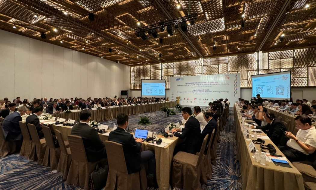 Chương trình Đối thoại chính sách năm 2024 với chủ đề “Tạo động lực cho tăng trưởng bền vững, tối ưu hóa kinh tế, công nghệ và năng lượng”, sáng 18/9.