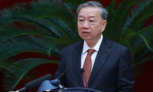 Tổng Bí thư, Chủ tịch nước Tô Lâm phát biểu khai mạc Hội nghị lần thứ 10 Ban chấp hành Trung ương Đảng