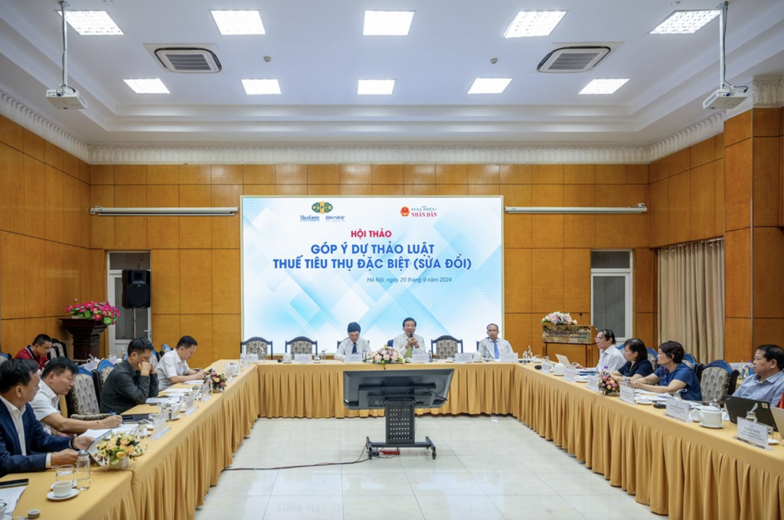 Hội thảo Góp ý Dự án Luật thuế tiêu thụ đặc biệt (sửa đổi)