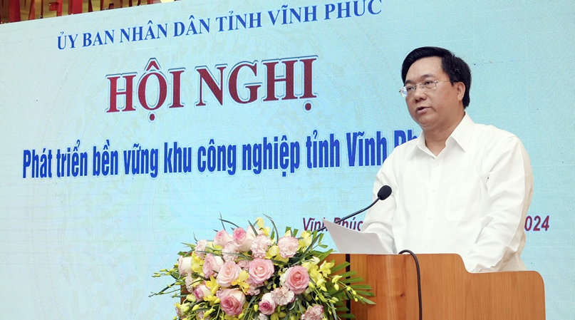 Chủ tịch UBND tỉnh Vĩnh Phúc nêu nghịch lý trong khi nhiều khu công nghiệp có giá thuê rất cao thì tỷ lệ lấp đầu của các khu công nghiệp trên địa bàn tỉnh lại thấp hơn bình quân cả nước.