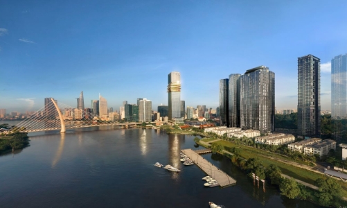 Marina Central Tower: Biểu tượng thương mại giữa lòng khu phức hợp Grand Marina, Saigon