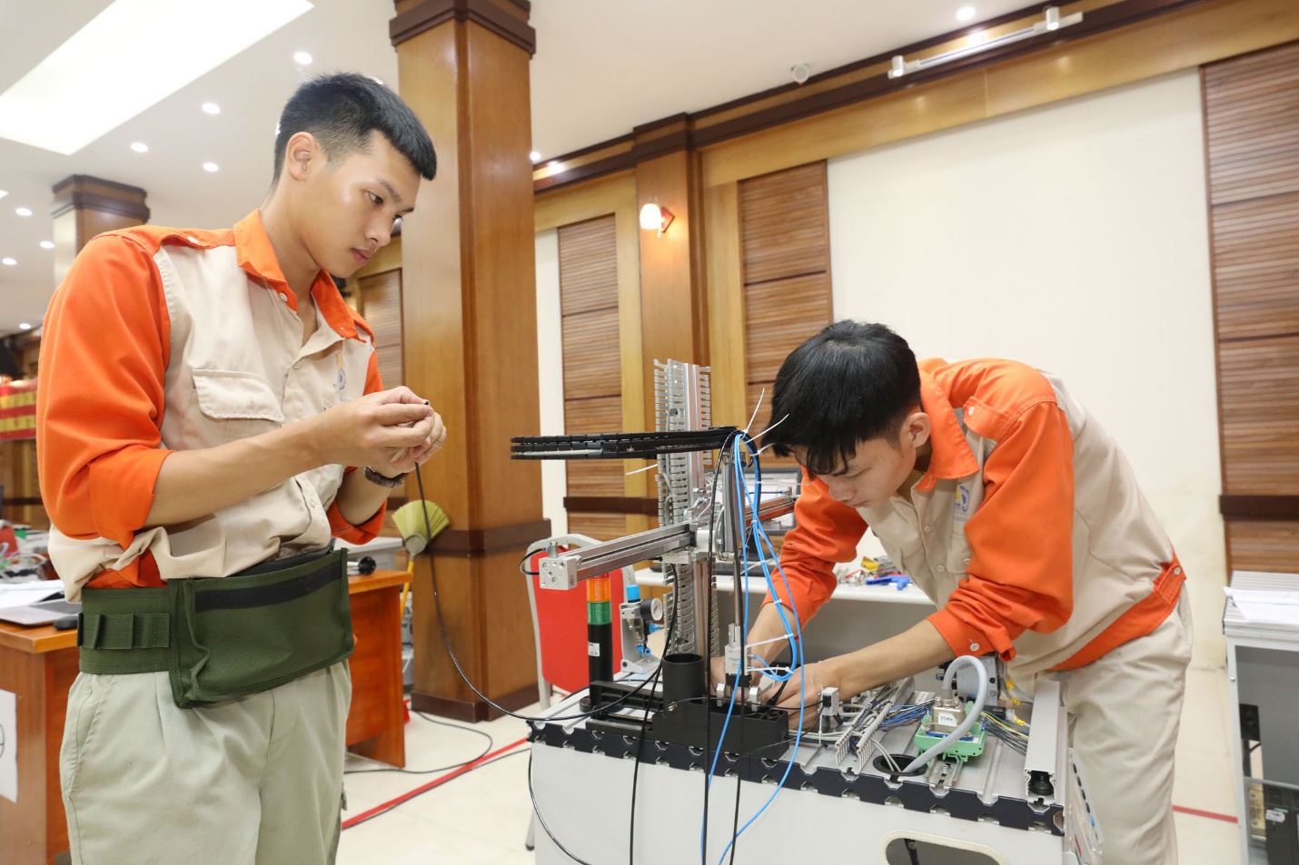 Chú trọng đào tạo để nâng cao kỹ năng cho người lao động. Ảnh minh họa.