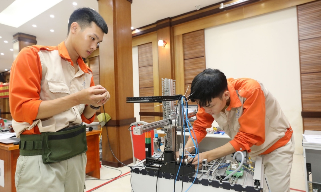 Chú trọng đào tạo để nâng cao kỹ năng cho người lao động. Ảnh minh họa.