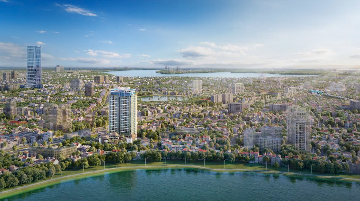 Phối cảnh dự án The Nelson Láng Hạ