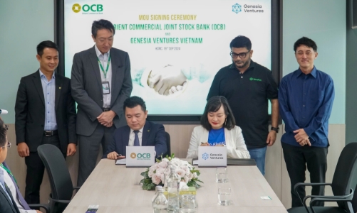 OCB và Quỹ đầu tư Genesia Ventures Việt Nam ký kết hợp tác chiến lược