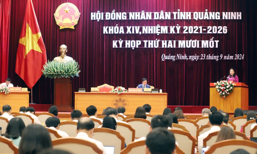 Kỳ họp thứ 21 HĐND tỉnh Quảng Ninh khóa XIV