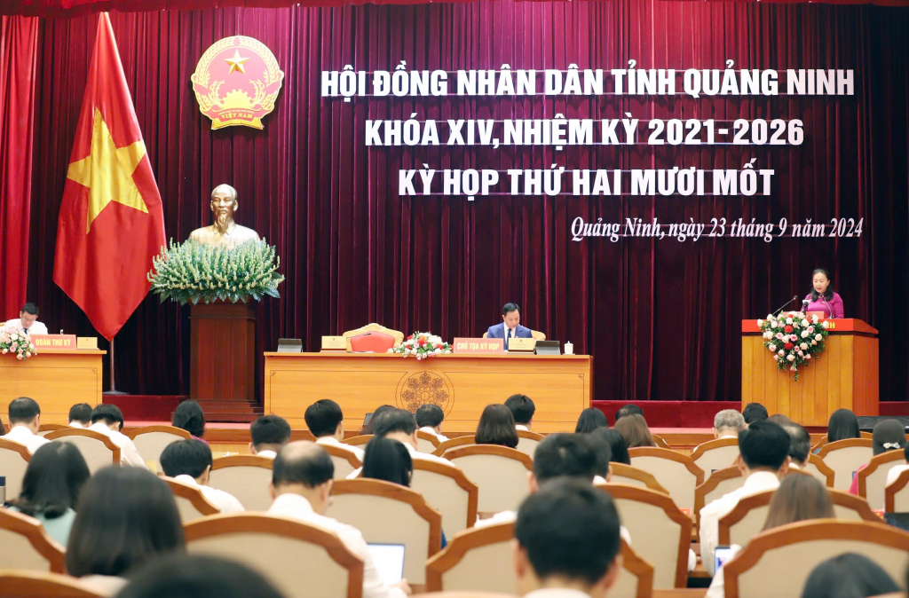 Kỳ họp thứ 21 HĐND tỉnh Quảng Ninh khóa XIV