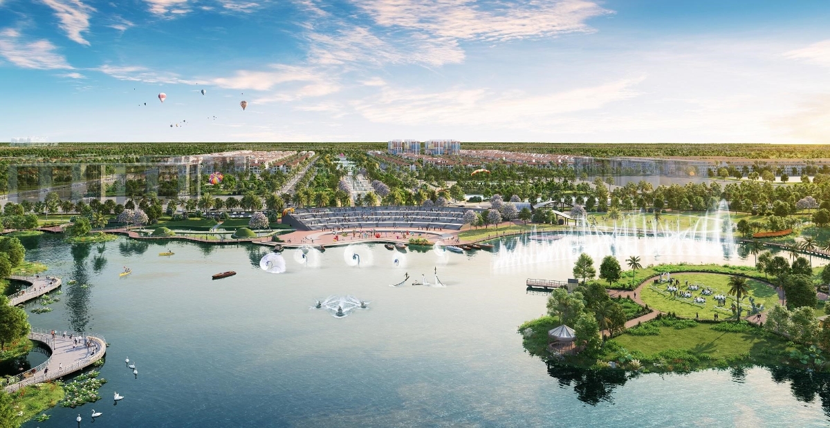 Sun Urban City Phủ L&yacute; c&oacute; quy hoạch b&agrave;i bản v&agrave; hệ thống tiện &iacute;ch đỉnh cao. Ảnh: Phối cảnh minh họa.