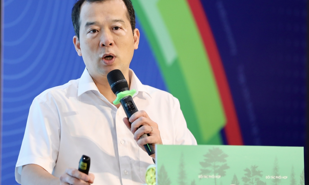 TS. Lương Quang Huy, Trưởng phòng Giảm nhẹ phát thải khí nhà kính và Bảo vệ tầng ô-zôn, Cục Biến đổi Khí hậu, Bộ Tài nguyên và Môi trường.