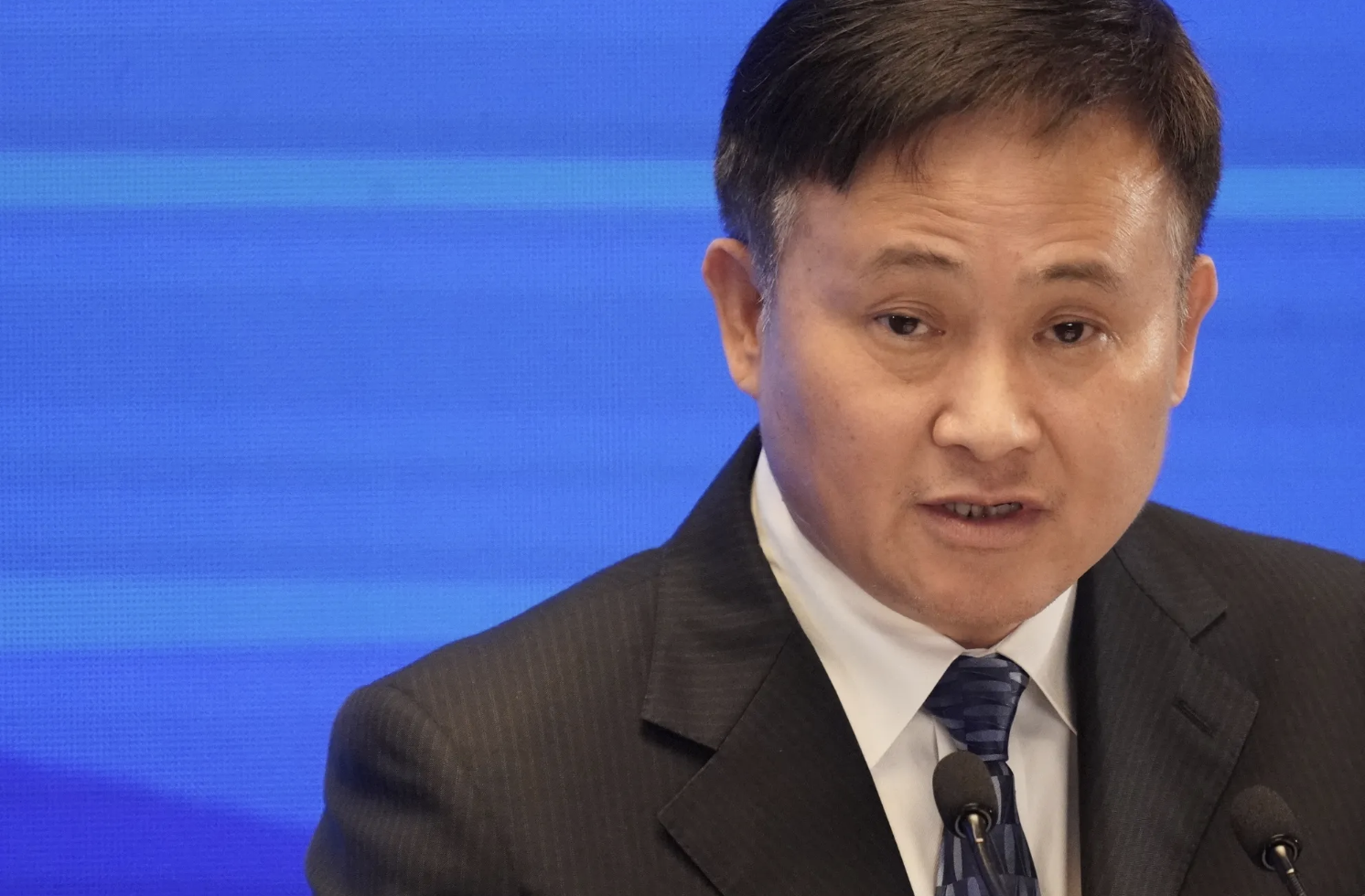 Thống đốc PBOC Phan Công Thắng - Ảnh: Bloomberg.