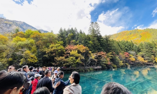 Tour mùa thu đi Trung Quốc hút khách Việt
