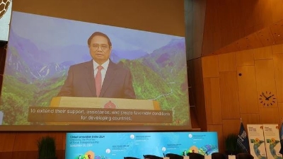 PM delivered speech via videoconferencing at the 2024 Global Innovation Index (GII) announcement ceremony