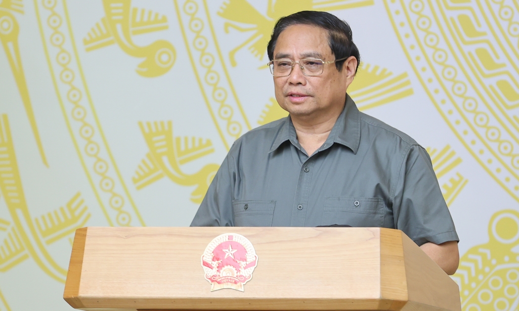 Thủ tướng phát biểu tại hội nghị - Ảnh: VGP