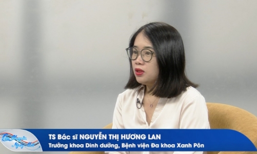 TS.Bs. Nguyễn Thị Hương Lan, Trưởng khoa Dinh dưỡng - Bệnh viện Đa khoa Xanh Pôn tư vấn cách giảm muối vì một trái tim khỏe 