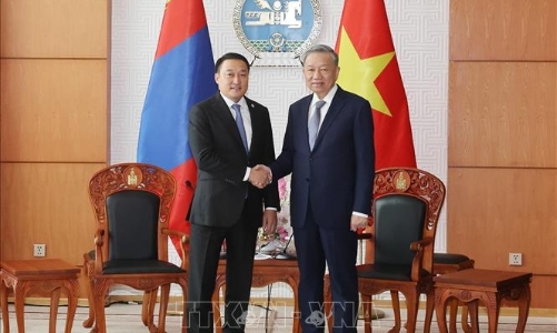 Phấn đấu sớm nâng kim ngạch thương mại song phương Việt Nam - Mông Cổ lên 200 triệu USD