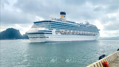Ha Long welcomes Italian cruise with 3,000 foreign tourists 