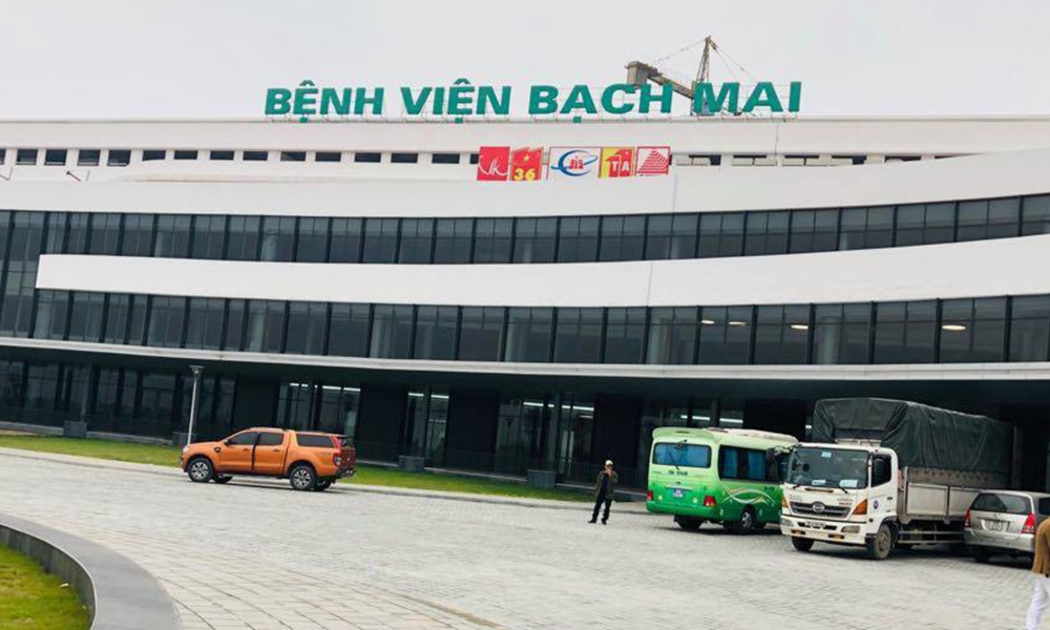 Bệnh viện Bạch Mai cơ sở 2 tại Hà Nam. Ảnh: Internet.