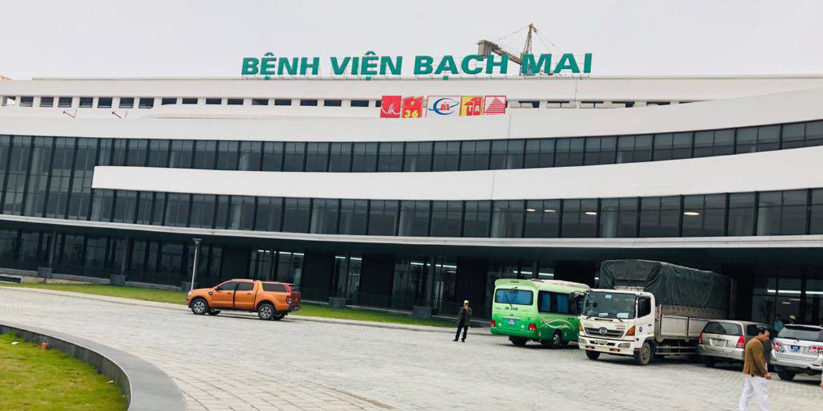 Bệnh viện Bạch Mai cơ sở 2 tại Hà Nam. Ảnh: Internet.