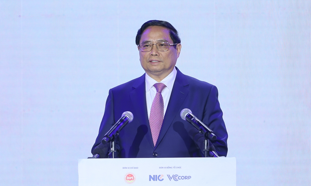 Thủ tướng Phạm Minh Chính phát biểu tại sự kiện. Ảnh: VGP.