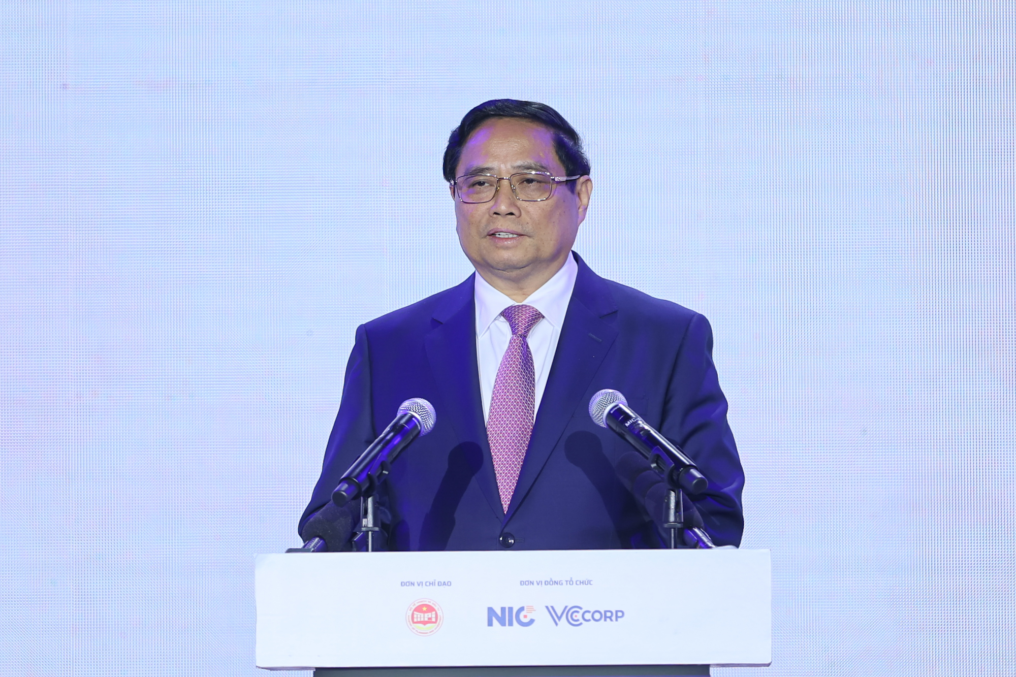 Thủ tướng Phạm Minh Chính phát biểu tại sự kiện. Ảnh: VGP.