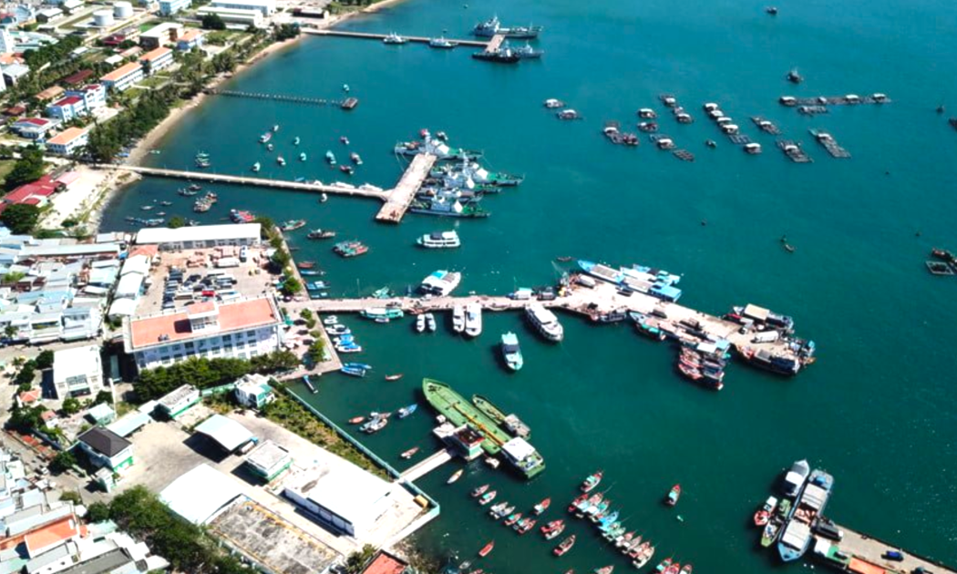 Cảng An Thới tại TP. Phú Quốc, tỉnh Kiên Giang.