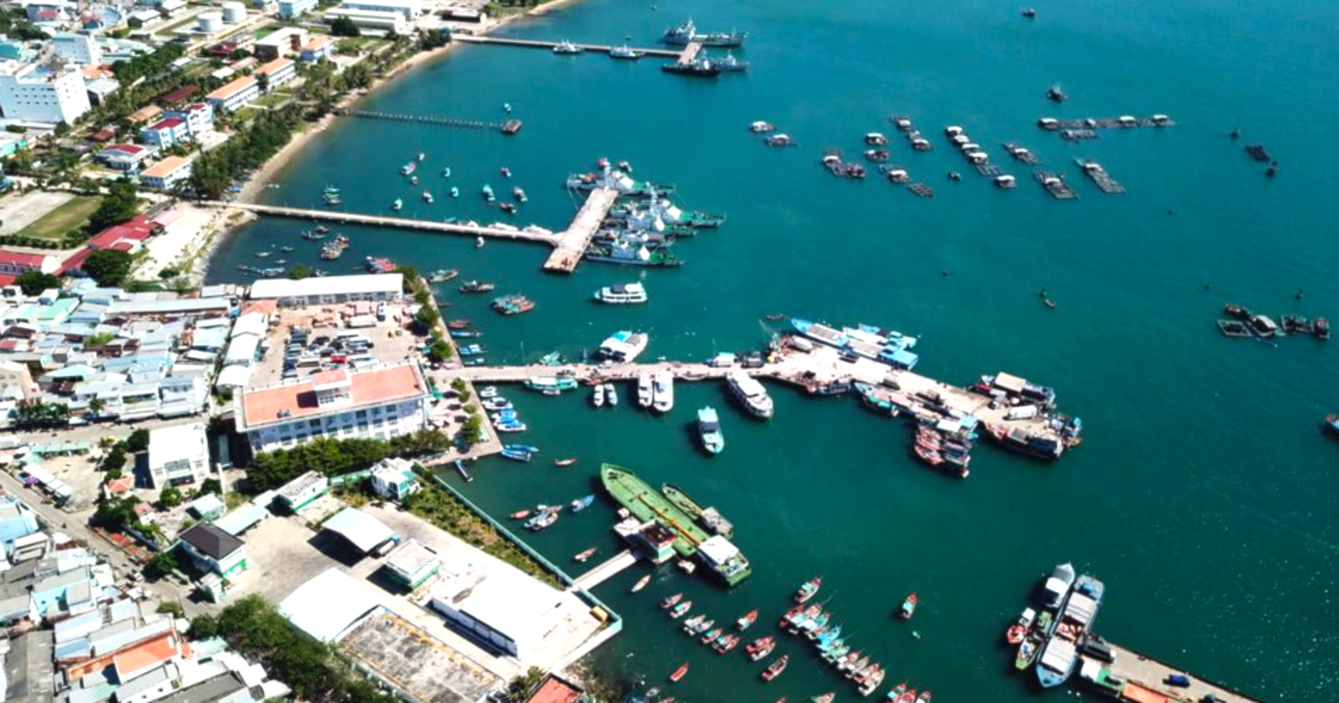 Cảng An Thới tại TP. Phú Quốc, tỉnh Kiên Giang.