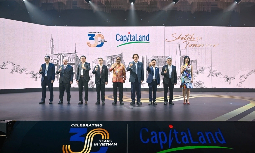 CapitaLand tự hào đánh dấu cột mốc kỷ niệm 30 năm hoạt động tại Việt tiệc tri ân các đối tác, đơn vị đồng hành và nhân viên.