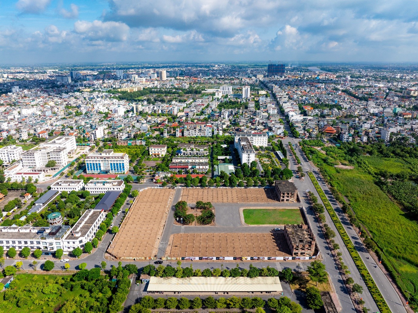 Dự án Glory Downtown nằm trên giao lộ trung tâm Lê Quý Đôn.