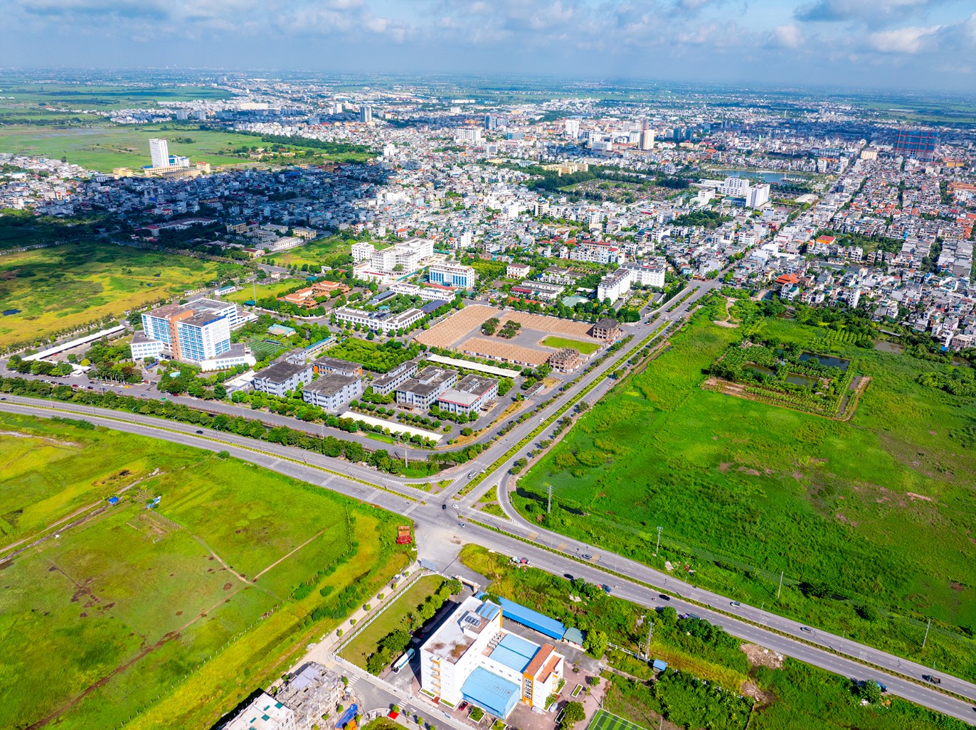 Thành phố Thái Bình được đánh giá là vùng đất đầu tư tiềm năng.