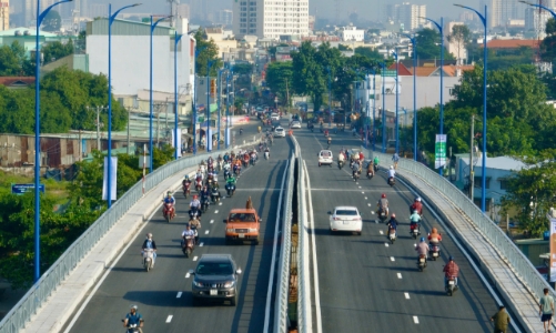 Cầu Nam Lý tại Thủ Đức chính thức thông xe sau gần 8 năm xây dựng