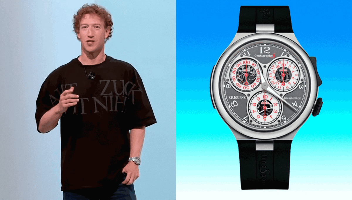 CEO Meta cũng liên tiếp xuất hiện trước công chúng với những chiếc đồng hồ xa xỉ, đến từ các thương hiệu trứ danh.