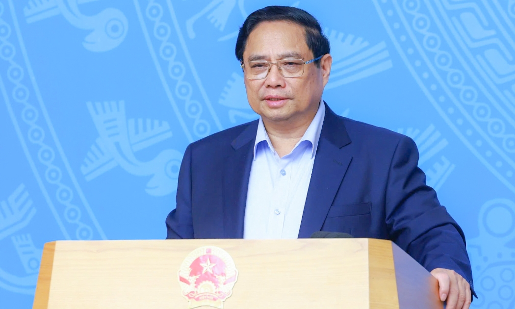 Thủ tướng Chính phủ Phạm Minh Chính phát biểu khai mạc Phiên họp lần thứ 5 của Ban Chỉ đạo COP26.