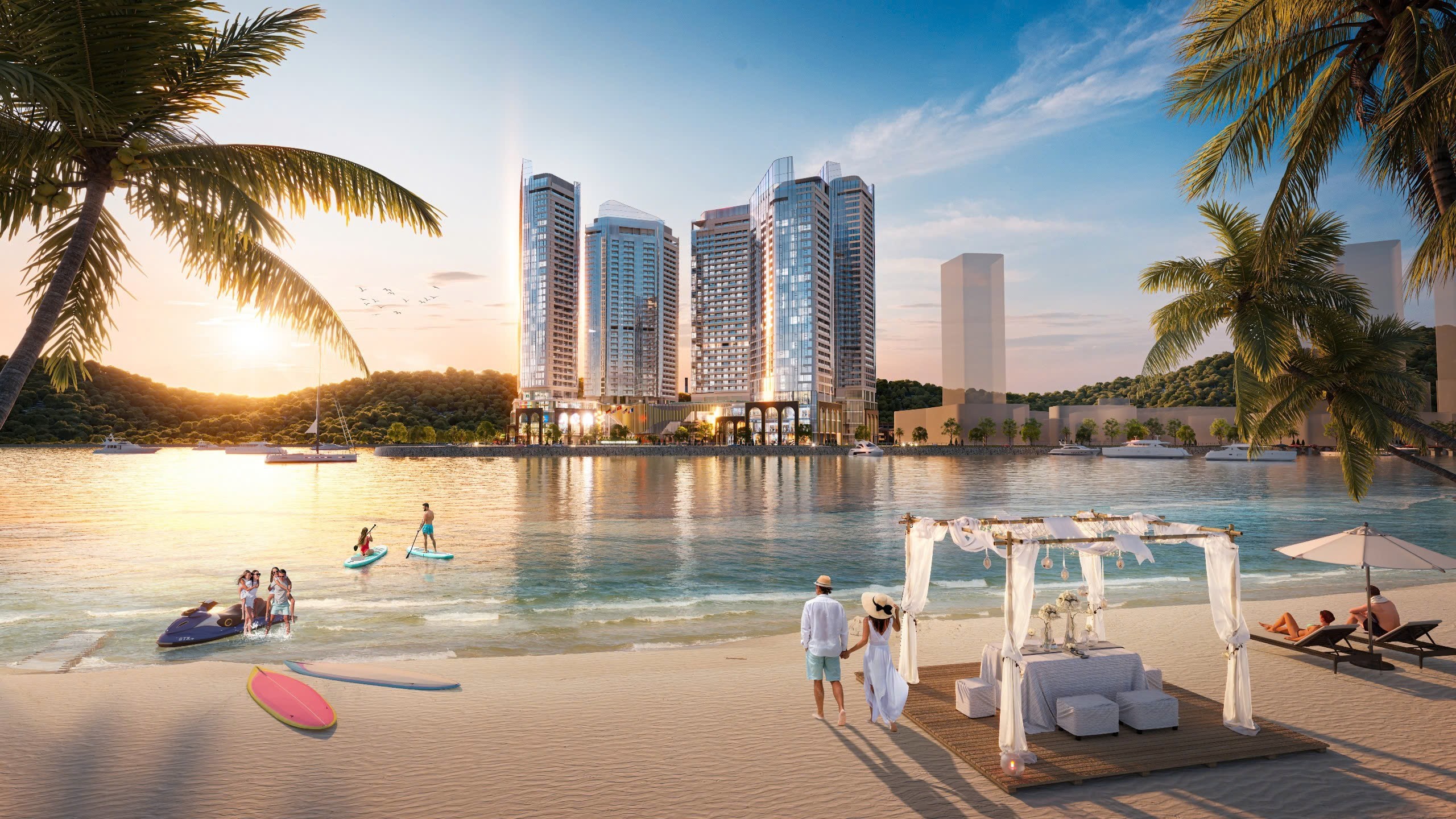 Dự án Crystal Holidays Harbour Vân Đồn được đầu tư bài bản, tích hợp đầy đủ các công năng, tiện ích sang trọng, đẳng cấp quốc tế.