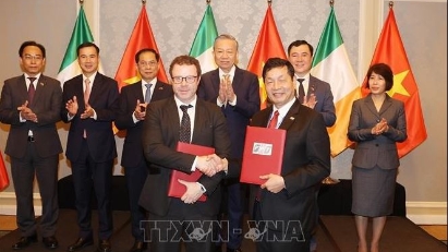 Vietnam-Ireland cooperation agreements exchanged