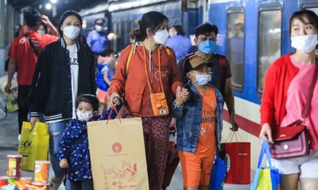 Công đoàn sẽ hỗ trợ phương tiện đưa lao động về quê đón Tết. Ảnh minh họa.