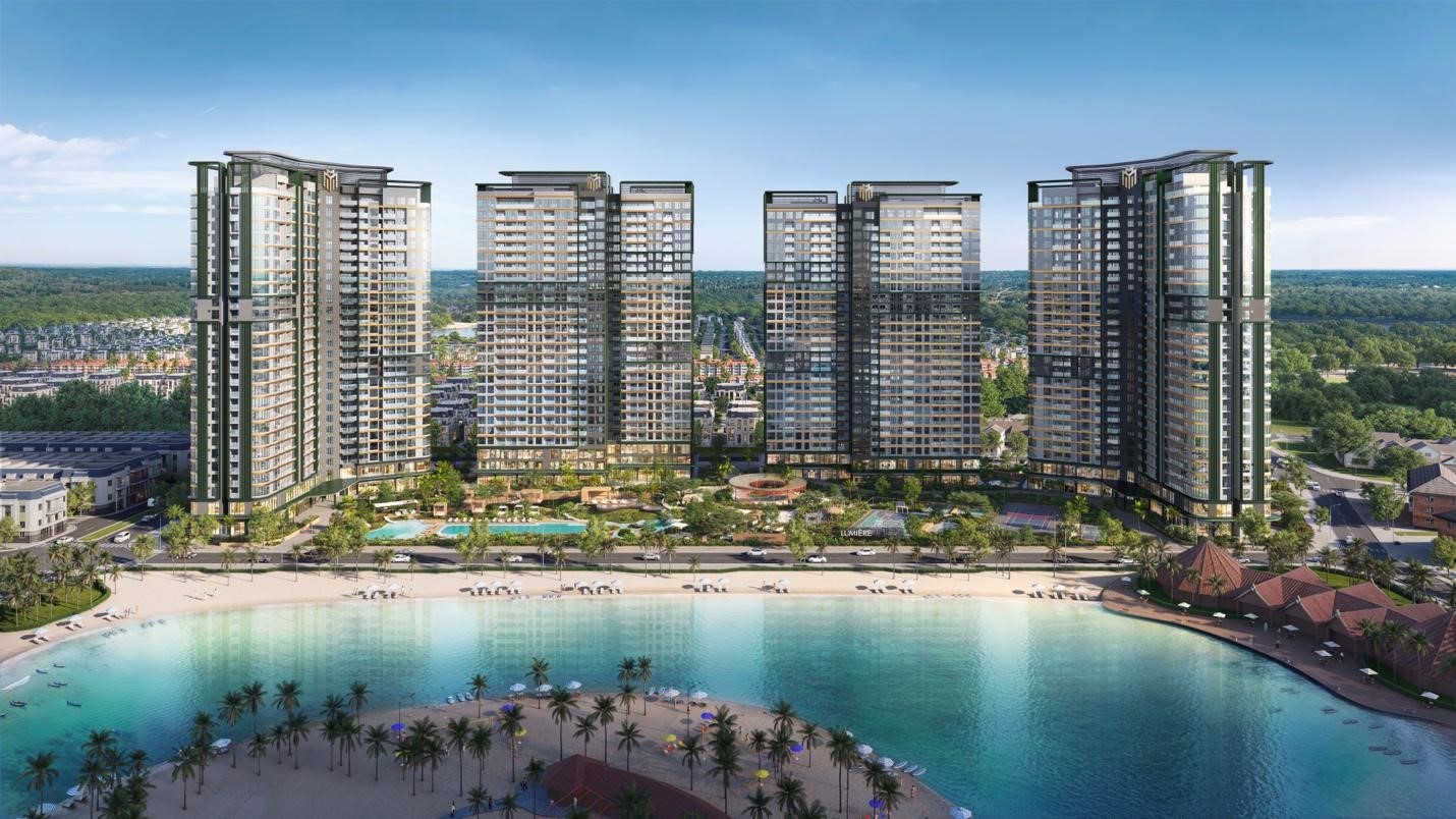 LUMI&Egrave;RE SpringBay khởi sinh gi&aacute; trị sống với hệ tiện &iacute;ch đa tầng trải nghiệm, thiết kế duy mĩ v&agrave; ti&ecirc;u chuẩn b&agrave;n giao chuẩn quốc tế, tại tr&aacute;i tim Ocean Park 2.